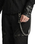 Punk Rave Mens Gothic Apocalypse Punk Wallet/Key Chain