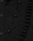 Punk Rave Mens Dark Gothic Aristocrat Ruffled Lace Dress Shirt
