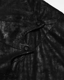 Punk Rave Mens Long Dark Gothic Knight Hooded Batwing Cloak