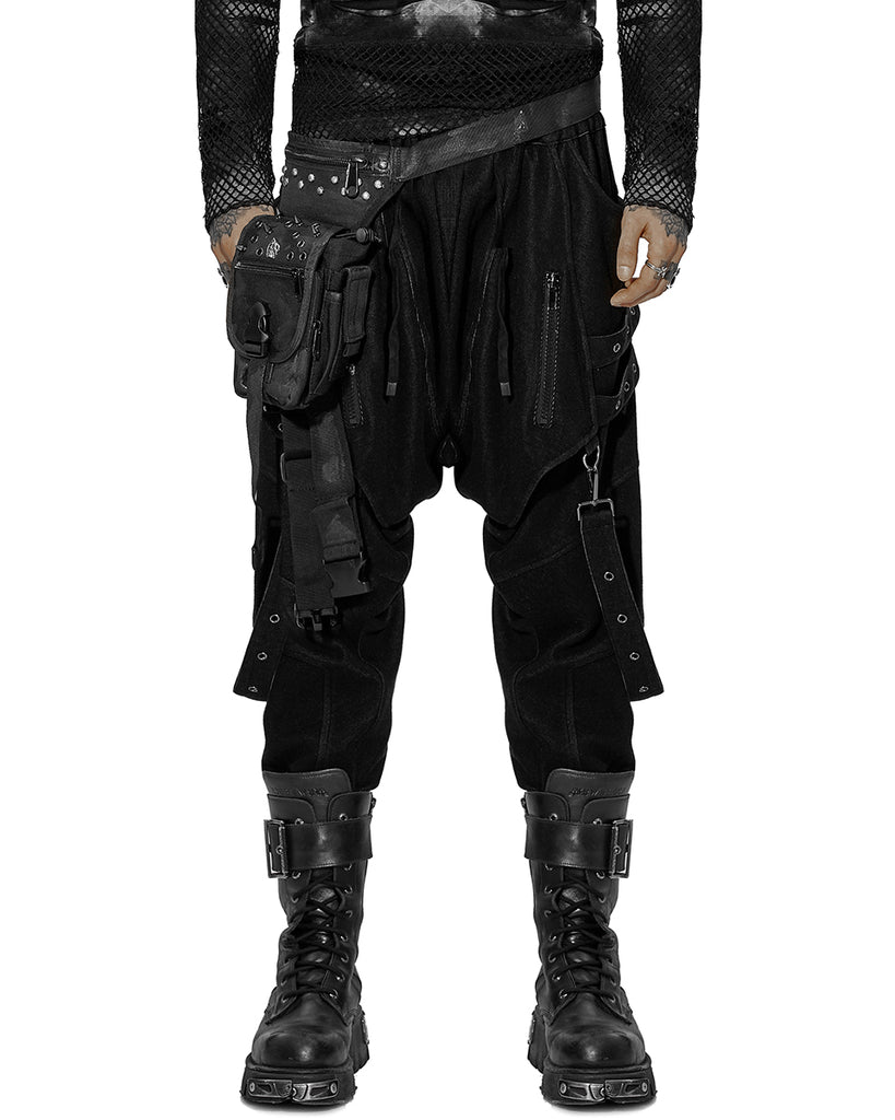 Hip Rave Belt Punk Rave Mens Apocalyptic Punk Studded Utility Belt & Hip Bag ...