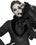 Devil Fashion Hystronica Womens Gothic Waistcoat Vest