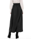 Dark In Love Womens Long Victorian Gothic High-Waisted Maxi Skirt