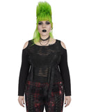 Punk Rave Plus Size Scorched Earth Womens Apocalyptic Punk Top