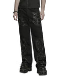 Punk Rave Mens Apocalyptic Punk Studded Dark Street Pants