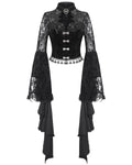 Eva Lady Dark Baroque Gothic Velvet & Lace Jacket