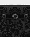 Punk Rave Mens Gothic Victorian Velvet Damask Dress Pants