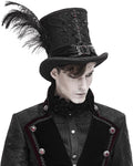 Devil Fashion Dominion Mens Gothic Top Hat