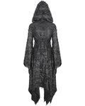 Devil Fashion Apocalyptic Punk Shredded Hooded Cloak Jacket