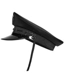 Punk Rave Unisex Apocalyptic Gothic Pentagram Military Cap