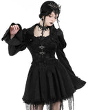 Dark In Love Regency Gothic Paisley Velvet Riding Jacket