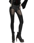 Punk Rave Daily Life Womens Embossed Baroque Gothic Damask Butterfly Leggings
