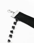 Dark In Love Womens Gothic Crucific Beaded Choker Necklace - Black & Red