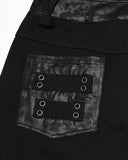 Punk Rave Mens Apocalyptic Punk Studded Dark Street Pants