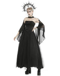 Dark In Love Carnarosa Beaded Tulle Gothic Wedding Dress