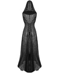 Punk Rave Embracing Fate Long Ethereal Gothic Hooded Waistcoat Gown
