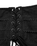 Punk Rave Womens Acheronia Gothic Jacquard Skirt