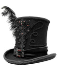 Devil Fashion Dominion Mens Gothic Top Hat