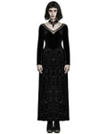 Punk Rave Marceline Womens Long Gothic Evening Dress