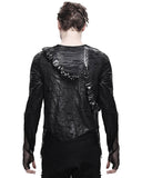 Devil Fashion Decimated Remains Mens Shredded Dieselpunk Top