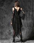 Dark In Love Black Ghost Lace Dress