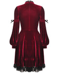 Dark In Love Bathory Gothic Lolita Dress - Red & Black