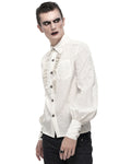 Devil Fashion Harker Mens Shirt - White