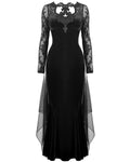 Dark In Love Elvetia Gothic Velvet & Lace Witch Dress