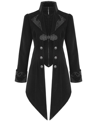 Devil Fashion Mens Lannister Jacket - Black