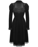 Dark In Love Evangeline Victorian Gothic Velvet Dress