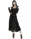 Devil Fashion Womens Gothic Baroque Devore Dress