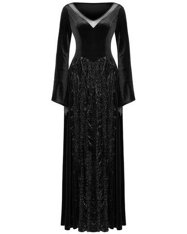 Punk Rave Marceline Womens Long Gothic Evening Dress