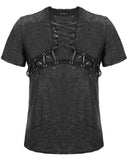 Devil Fashion Road Rash Mens Textured Apocalyptic T-Shirt Top