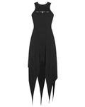 Punk Rave Daily Life Irregular Hooded 2-Piece Witch Dress