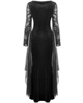 Dark In Love Elvetia Gothic Velvet & Lace Witch Dress