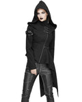 Devil Fashion Aconitia Womens Dieselpunk Hooded Coat
