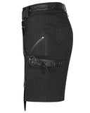 Punk Rave Utopica Womens Gothic Techwear Skirt