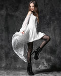 Dark In Love Angelica White Lace Dress