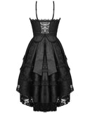 Dark In Love Gorgeous Gothic Lolita Pleated Jacquard Prom Dress