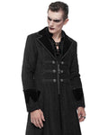 Devil Fashion Garroway Mens Coat - Black