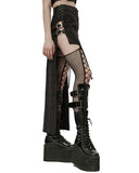 Punk Rave Womens Acheronia Gothic Jacquard Skirt