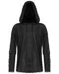 Punk Rave Dreamscar Mens Apocalyptic Hooded Top