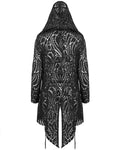 Devil Fashion Darkness Awaits Mens Hooded Gothic Cloak Cardigan