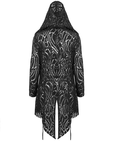 Goth hooded outlet cardigan