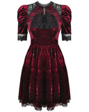 Dark In Love Scarlet Rapture Gothic Evening Dress