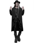 Punk Rave Agent Of Chaos Mens Apocalyptic Gothic Cloak Jacket