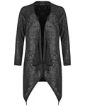 Punk Rave Plus Size Womens Lace Skull Knit Cardigan