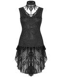 Punk Rave Asterleine Womens Tailed Gothic Tank Top - Black