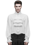Devil Fashion Draven Mens Shirt - White