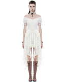 Dark In Love Celestine Gothic Wedding Dress - White