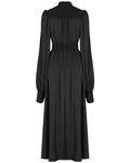 Punk Rave Daily Life Urban Occult Retrogothic Chiffon Split Leg Maxi Dress